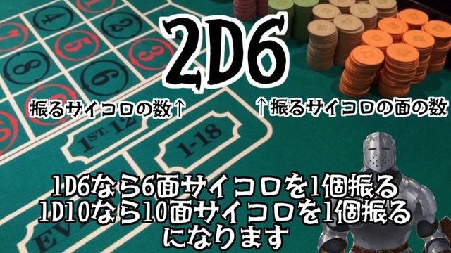 【 TRPG初心者講座 】2D6ってなあに～ダイスの振り方教えます～ смотреть онлайн