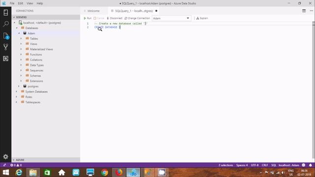 PostgreSQL Tutorial 5 | Create Database смотреть онлайн