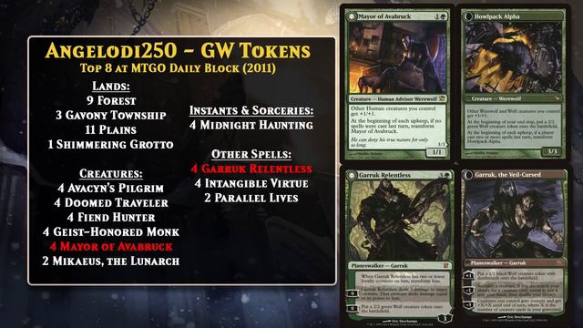 Innistrad Tokens - BANNED MTG Deck | Magic: the Gathering Deck History #38 смотреть онлайн