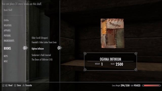 Skyrim: Special Edition - Oghma Infinium Glitch смотреть онлайн