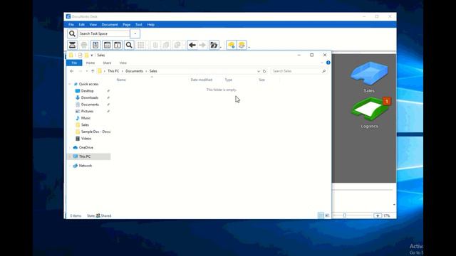 Fuji Xerox DocuWorks Tray - Importing and Exporting Documents from Tray смотреть онлайн
