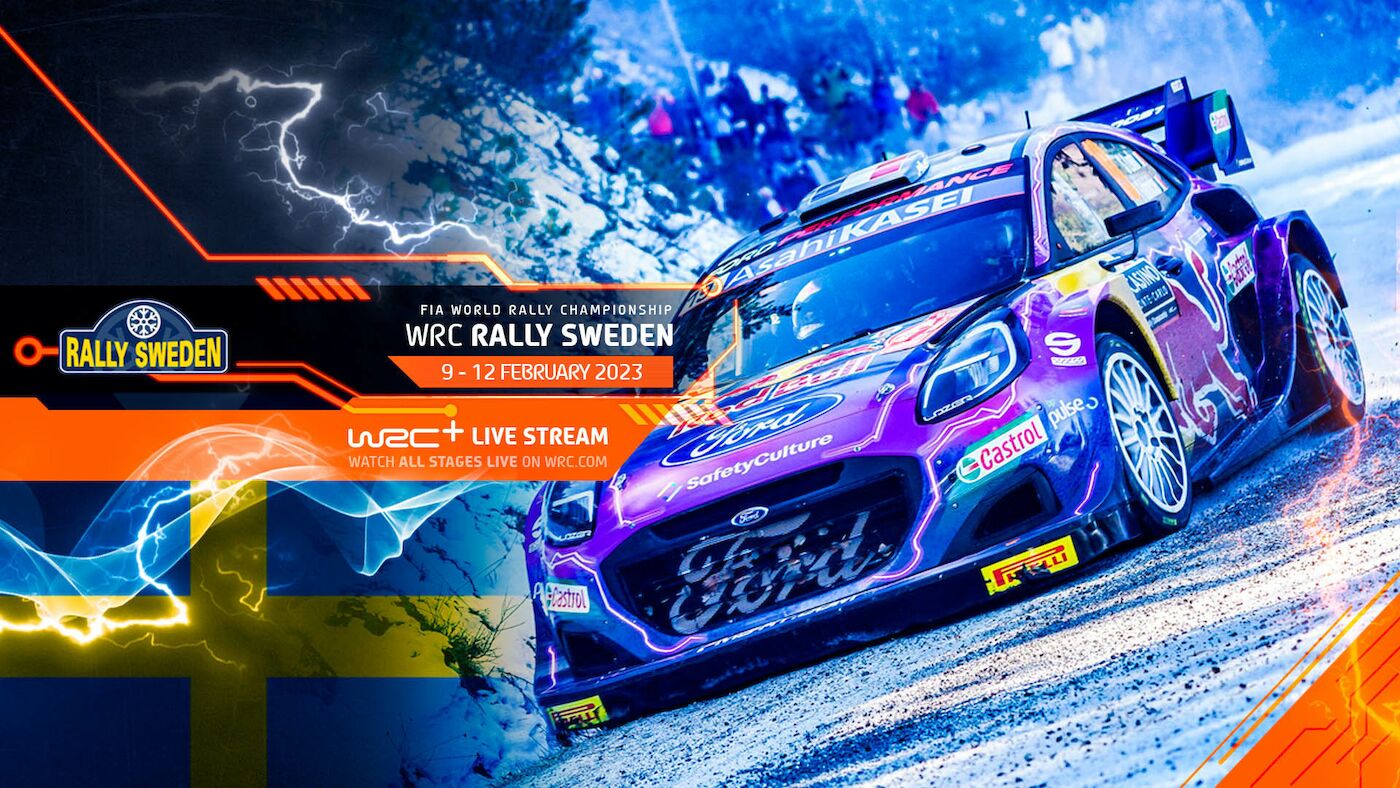 WRC 7 Citroen DS3 RS WRC 2 - Rally Sweden смотреть онлайн