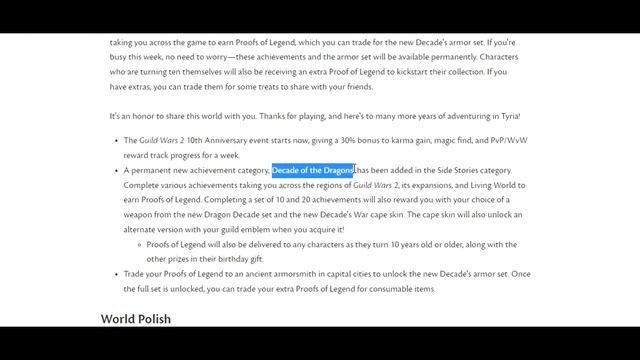 How to get Anniversary Twitch Drops and Dragon Decade Armor Set Guild Wars 2 смотреть онлайн