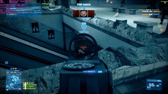 BF3 Benchmarking Ultra Settings on Metro Phenom II x4 965@4.0GHz смотреть онлайн