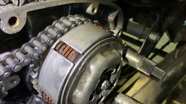 Трицикл СКЛ, доработка сцепления, пониженная передача, переделка задней оси, задний ход