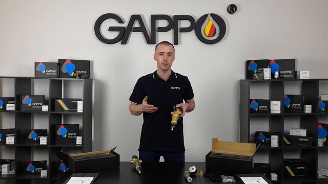 Фильтр со встроенным редуктором давления Gappo G1412 G1413 смотреть онлайн