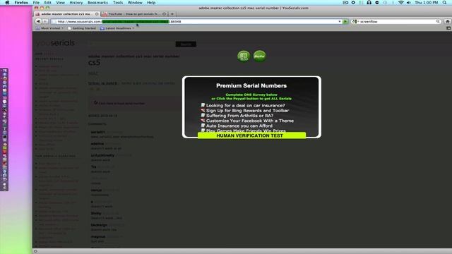 How to bypass YouSerials - WORKING VERSION смотреть онлайн