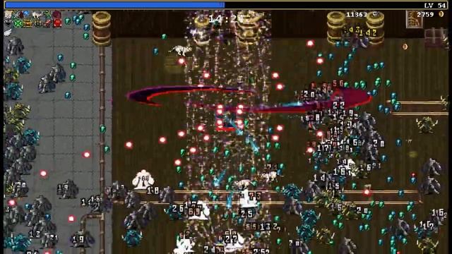 Surviving Vampires in Vampire Survivors. смотреть онлайн