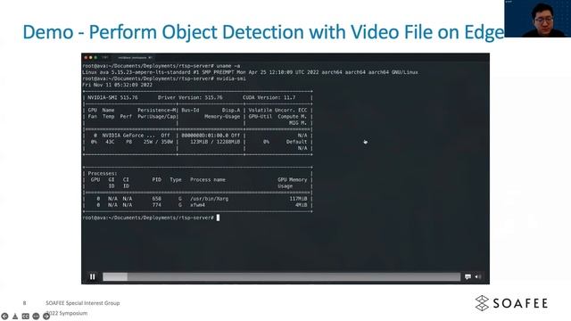 Joynext 均联智行: Live Streaming Object Detection by Leveraging GPU with AVA Platform on EWAOL смотреть онлайн