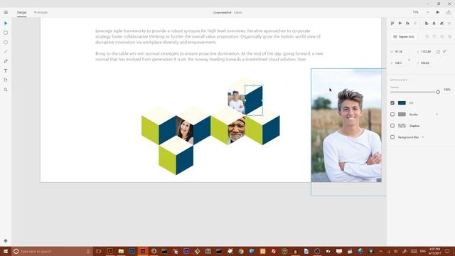 Web design tutorial | Create photo grid inside Adobe XD смотреть онлайн