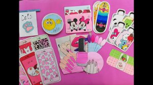 Ноготочки?Распаковка бумажных сюрпризов?Смайлы?Обои на телефон?Скейты?Чемоданы?