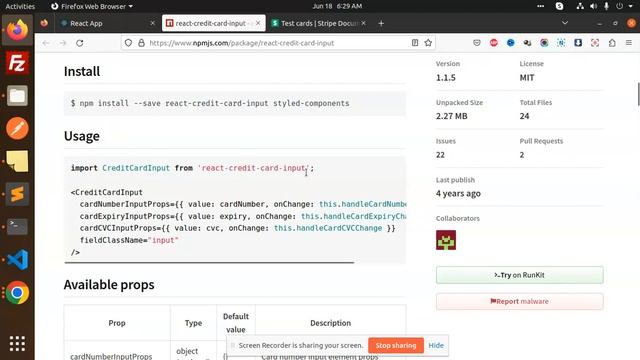 How to add React Credit Card Input in ReactJs смотреть онлайн