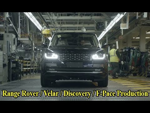 Range Rover Sport - Как собирают Range Rover на заводе.