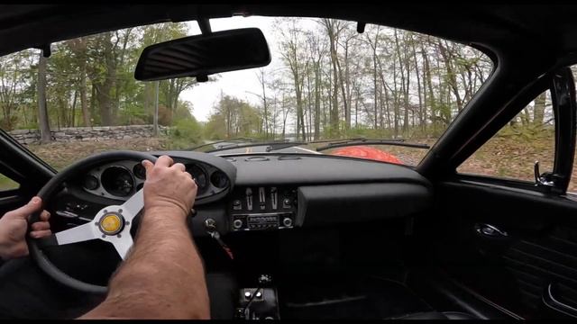 1974 Ferrari 246 GTS Chairs and Flares drive! смотреть онлайн