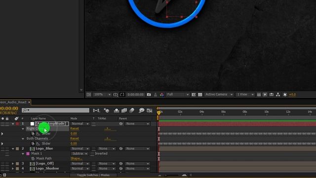 Neon Logo Audio Visualizer in After Effects - After Effects Tutorial - 100% FREE Template смотреть онлайн