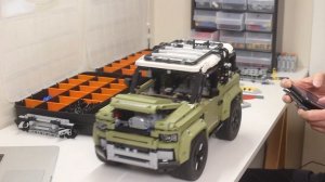 Он прет! Бувизациа Дэфендера - установка двух Buwizz моторов в кузов Lego Land Rover Defender