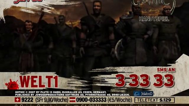 Jamba Werbung Gothic 3 The Beginning смотреть онлайн