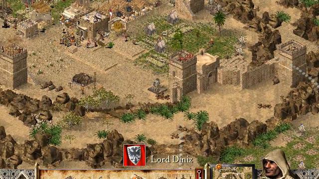 Stronghold Crusader Mission 17 - Diniz vs 3 Sultan смотреть онлайн