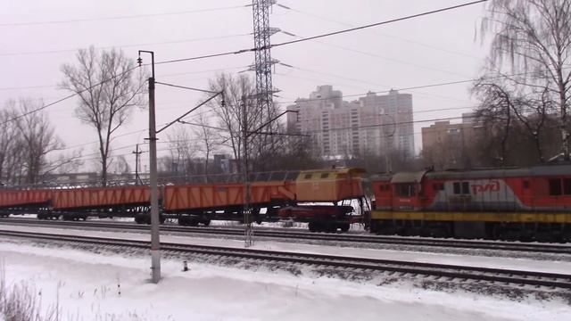 Снегоуборочная техника на железной дороге. смотреть онлайн