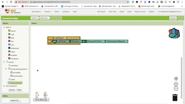 How to use Bluetooth in MIT App Inventor App [ Bluetooth Connection 2021 ] смотреть онлайн
