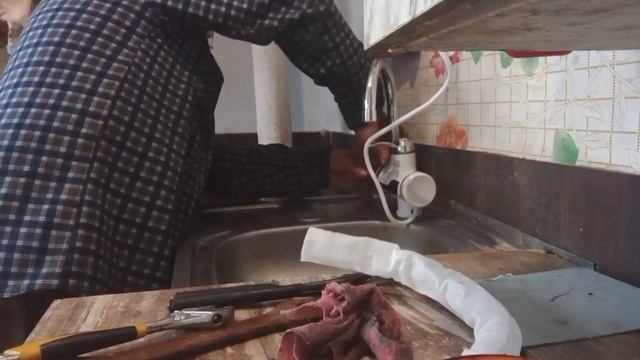 Установка проточного водонагревателя!?