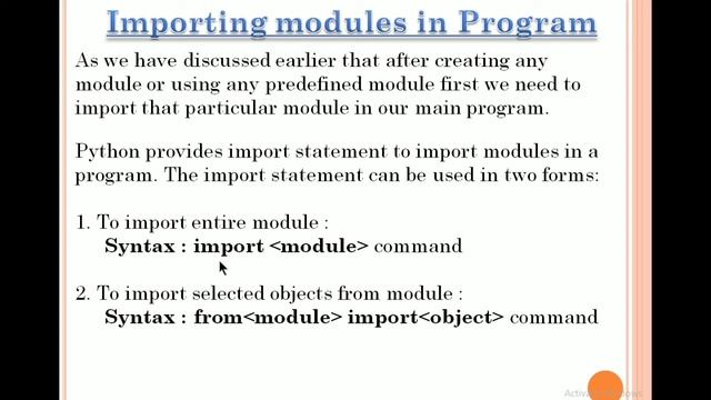 Importing modules in Python | Class 12 Python computer science chapter 4 Python Libraries. смотреть онлайн
