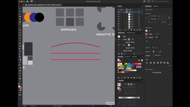 Creating Instagram Content | Adobe Illustrator смотреть онлайн