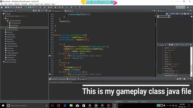 Java Snake Game || Advanced game||Episode1 смотреть онлайн