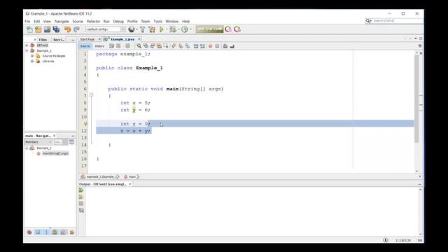 Java_1 - 06 - Declaration Statements (Implementation) {جافا بالعربى} смотреть онлайн