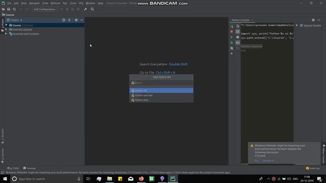Open Folder as a Project in PyCharm смотреть онлайн