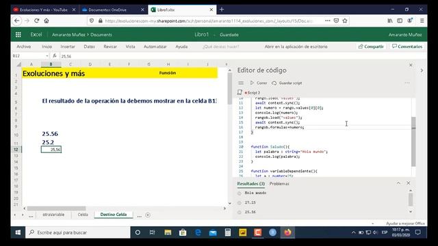 Variables y Tipos de Datos en TypeScript en Excel Online Parte 2 смотреть онлайн