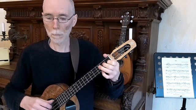 Minuet - Johann Anton Logy (Ukulele Fingerstyle with Tabs) смотреть онлайн