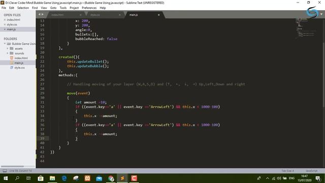 Make a bubble game using JavaScript and VueJs || simple javascript games for beginners смотреть онлайн