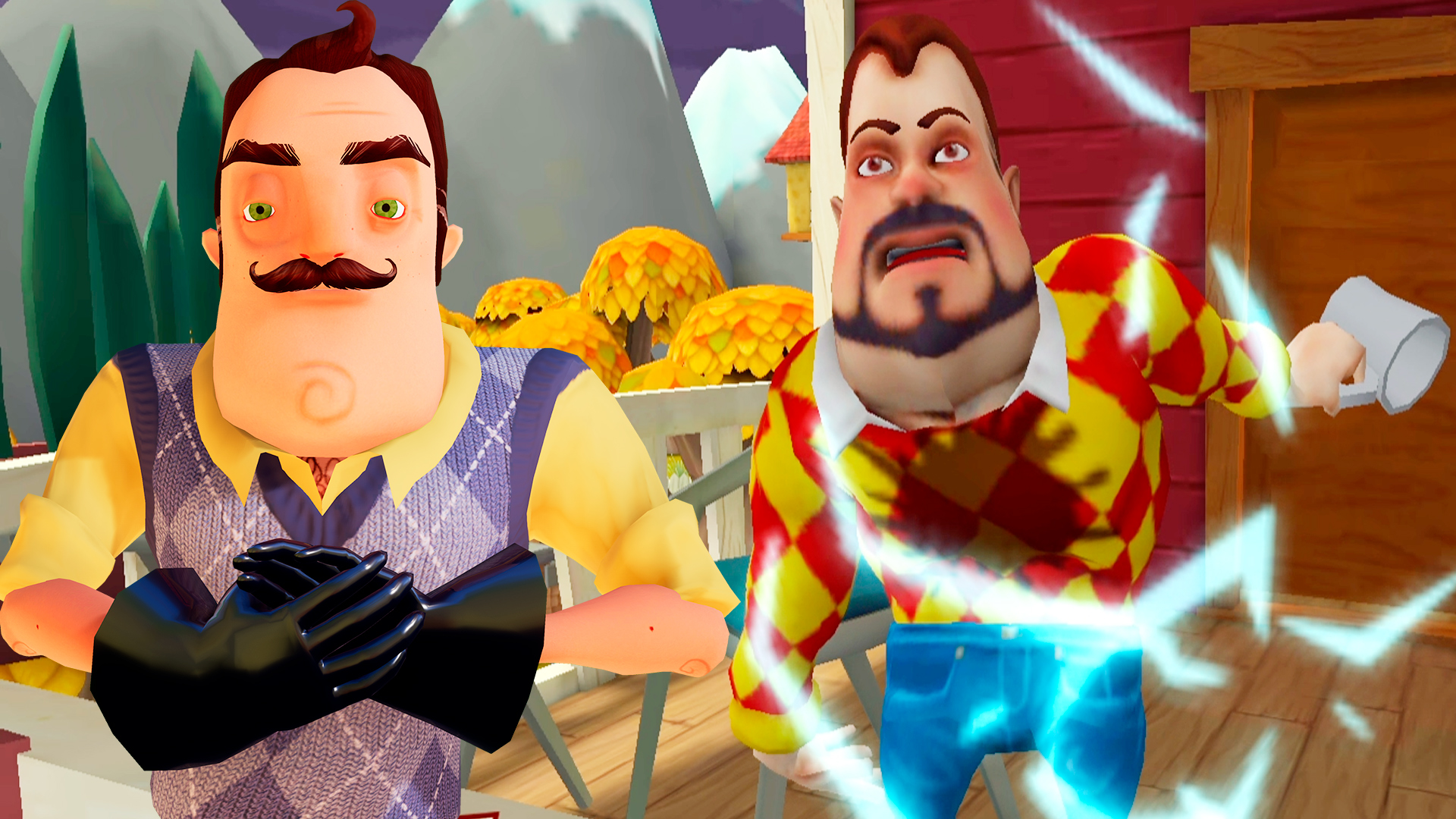 ШОУ ПРИВЕТ СОСЕД!DARK RIDDLE ПАРОДИЯ НА HELLO NEIGHBOR!ИГРА НА ТЕЛЕФОН ДАРК РИДДЛ ПРОХОЖДЕНИЕ!FUNNY