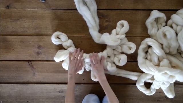 плед крупной вязки смотреть онлайн