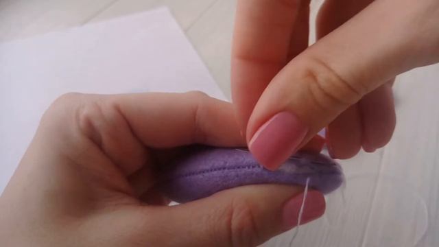 Потайной шов. Как зашить отверстие в игрушке?