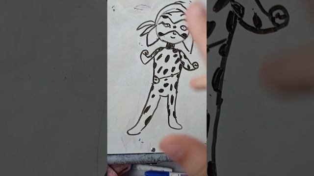 Как правильно рисовать Леди баг смотреть онлайн