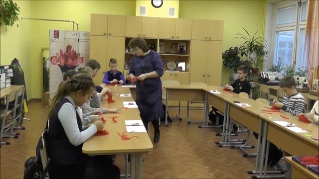 Новогодние мастер классы от родителей в школе 1929 смотреть онлайн