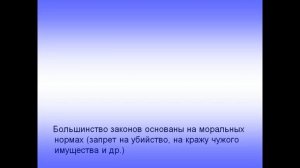 особенности морали 4 класс презентация