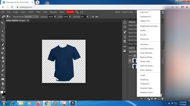 SIMPLE AND EASY || HOW TO CHANGE THE COLOR OF SHIRT IN PHOTOPEA || PHOTOPEA TUTORIAL смотреть онлайн