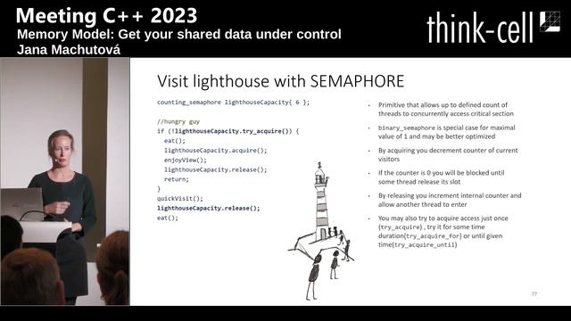 Memory Model: Get your shared data under control - Jana Machutová - Meeting C++ 2023 смотреть онлайн
