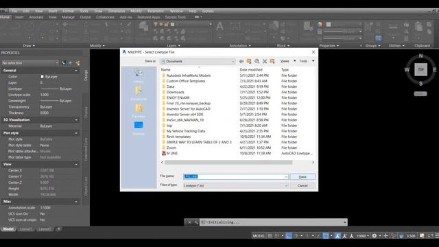 Autocad_Making line type (VERY SIMPLE METHOD) смотреть онлайн
