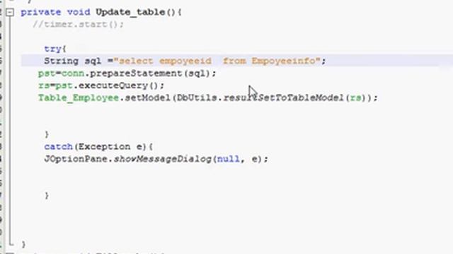 Java prog#103. How to change Jtable columns title different from database column title смотреть онлайн
