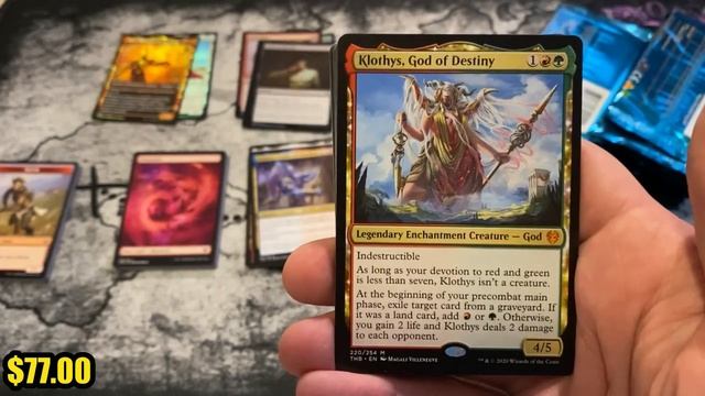 MTG Theros, Beyond Death Box Opened for a Patron | Alternate Art Gods! смотреть онлайн