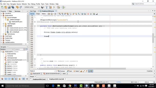 Java mysql Project step by step смотреть онлайн