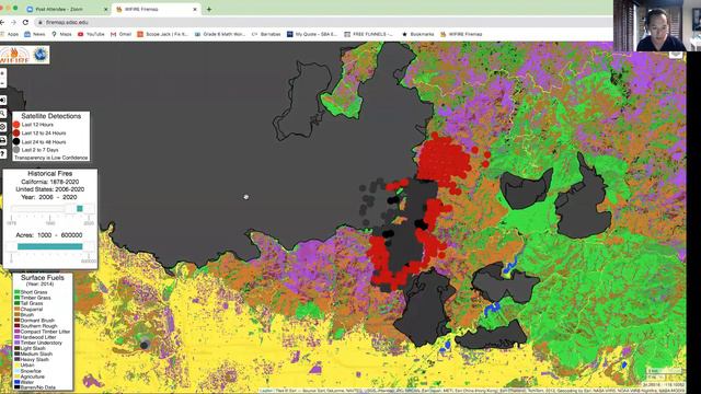 Bobcat Fire (Part 1) Sept 8,2020 Analysis of ground Fuels vs past fires and probable burn path смотреть онлайн