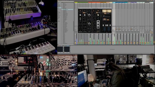 Modular Synth + iOS Music Making Beats n' Bass смотреть онлайн