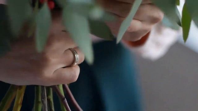 Процесс создания букета Botanica
