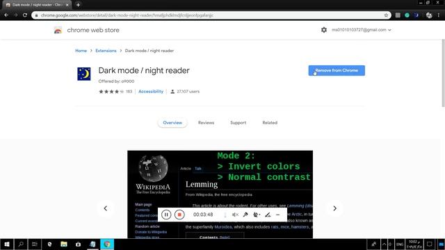 Dark Mode (windows 10 ,google chroom , all sites , pdf reader ) смотреть онлайн