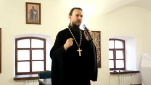 Протоиерей Павел Великанов в Гуслицком монастыре